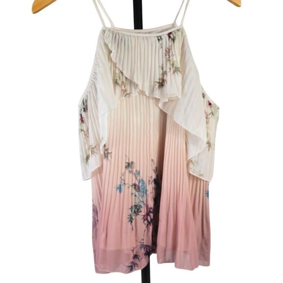 LC Lauren Conrad Pink Blouse w - Picture 6 of 9